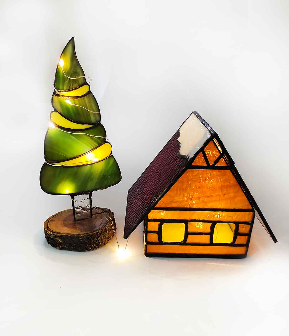 Full size view of finished gingerbread house