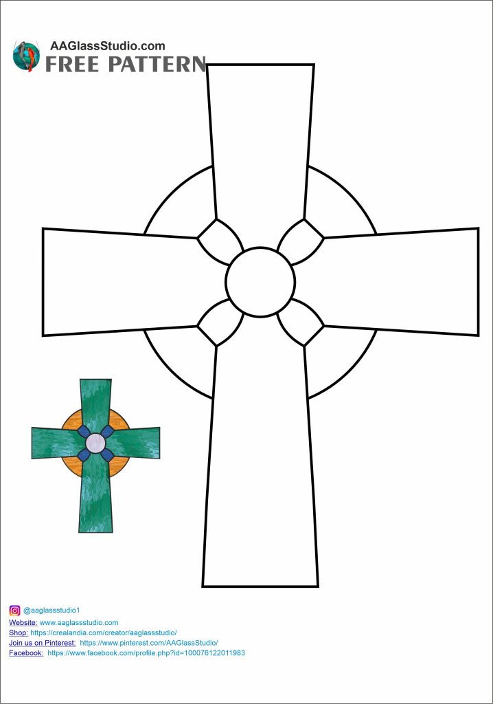 Stained Glass Cross Patterns Free - AAGlassStudio stained-glass-cross-patterns-free-aaglassstudio