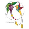 Hummingbird Stained Glass Pattern