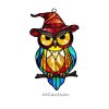 Stained Glass Owl Pattern