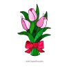 Charming Stained Glass Tulips: Perfect Touch of Elegance! - window decor