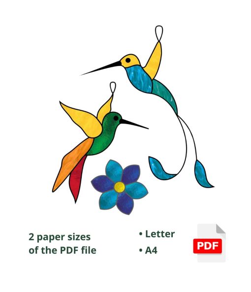 2 hummingbird pdf pattern set3