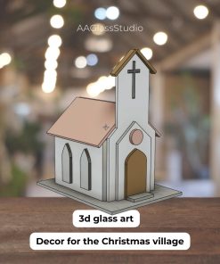 3d church glass art 06