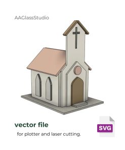 3d church pattern svg