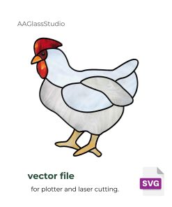 chicken pattern svg 21