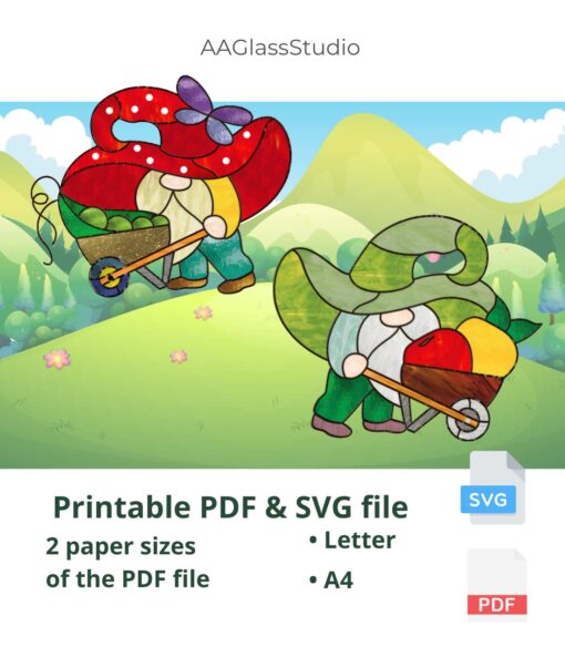 gnome printable pdf 12