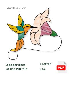 hummingbird pdf pattern bindweed