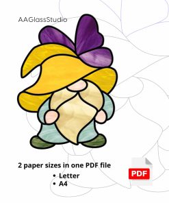 printable pdf gnome pattern 11k