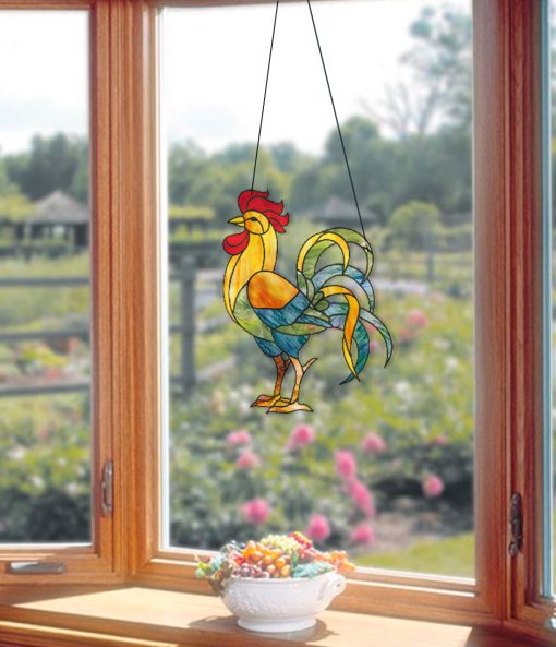 rooster printable pdf pattern