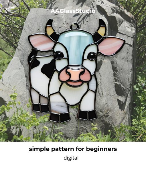 simple cow pattern 3