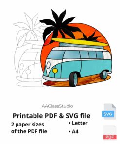 3 surf printable pdf and svg