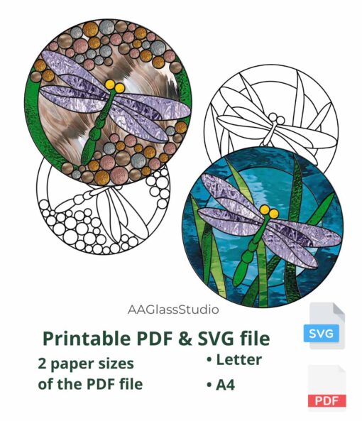 dragonfly printable pdf 1