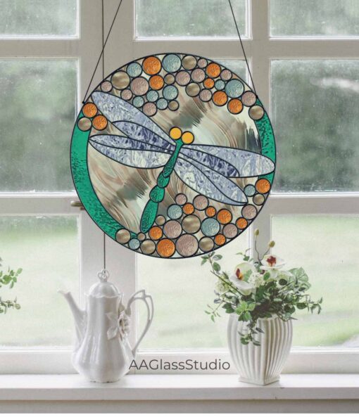 dragonfly window hangings 1