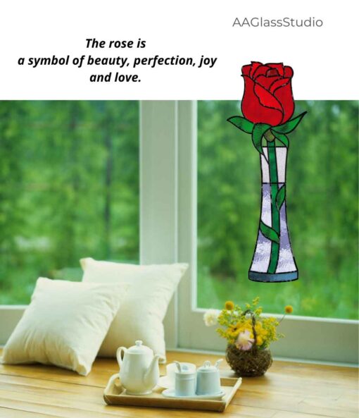 rose suncatcher gift 4