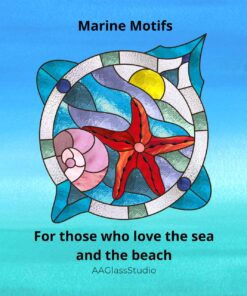 Stained Glass Beach Patterns: Marine Motifs