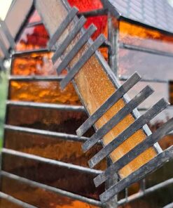 3d stained glass windmill blades