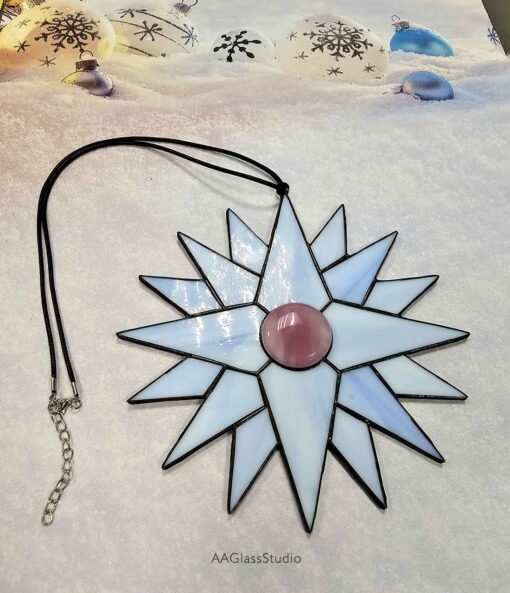 Star stained glass necklace: Rope For Stained Glass Suncatcher 2ft