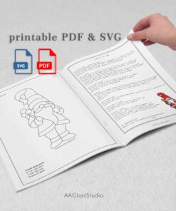 stained glass Christmas tree topper