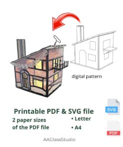 stained glass houses
