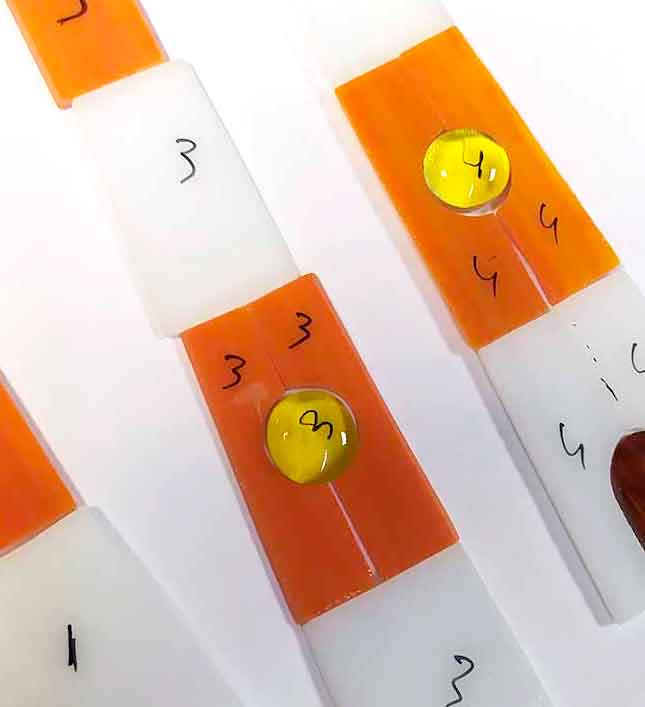 glass cabochons: window lighthouse