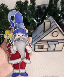 Christmas stained glass window