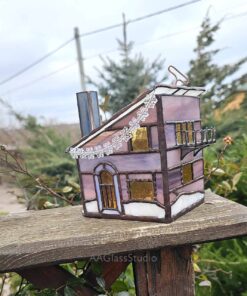 stained glass house