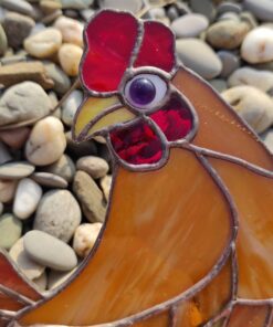 stained glass chicken