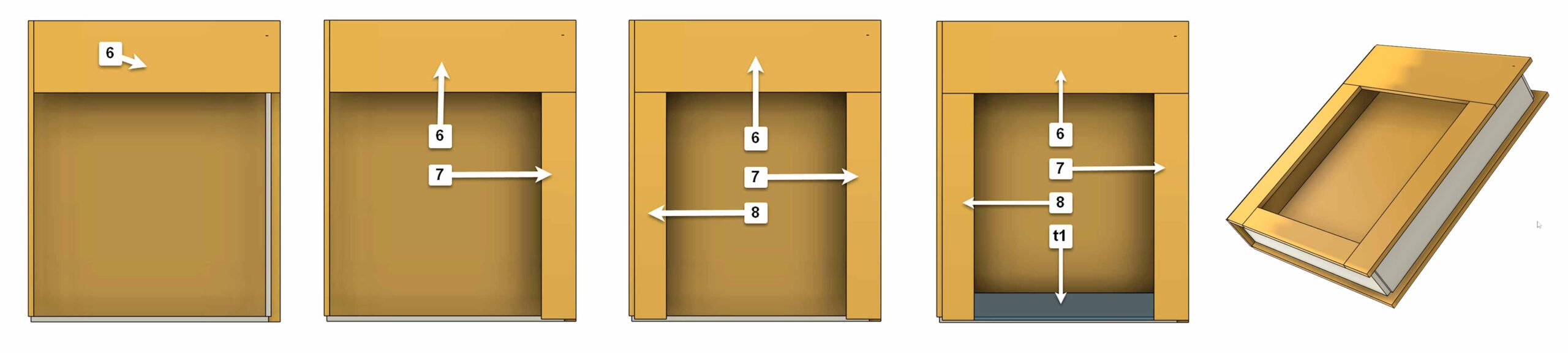 Assembly sequence for Book 3