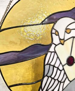 harry potter stained glass