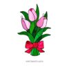 Charming Stained Glass Tulips: Perfect Touch of Elegance! - window decor