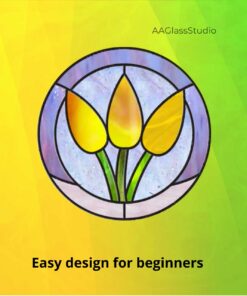 Simple Stained Glass Tulips Pattern: Ideal for Beginners - Image 4