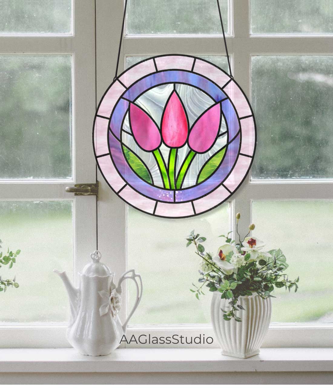 Simple Stained Glass Tulips Pattern: Ideal for Beginners - Image 5