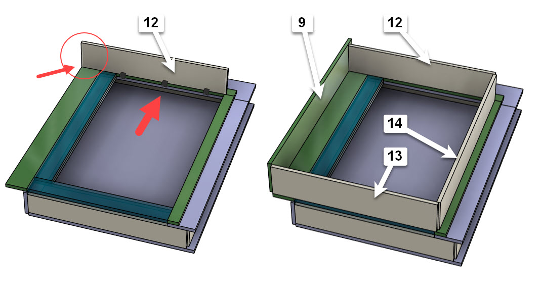Assembling the pages of Book 2