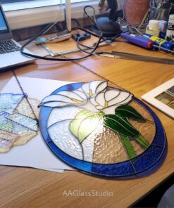 how to make glass art