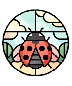 Insect Stained Glass Patterns