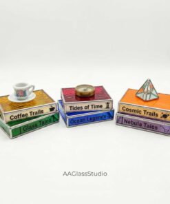 stained glass ideas One stacked mini books pattern. Endless stories.