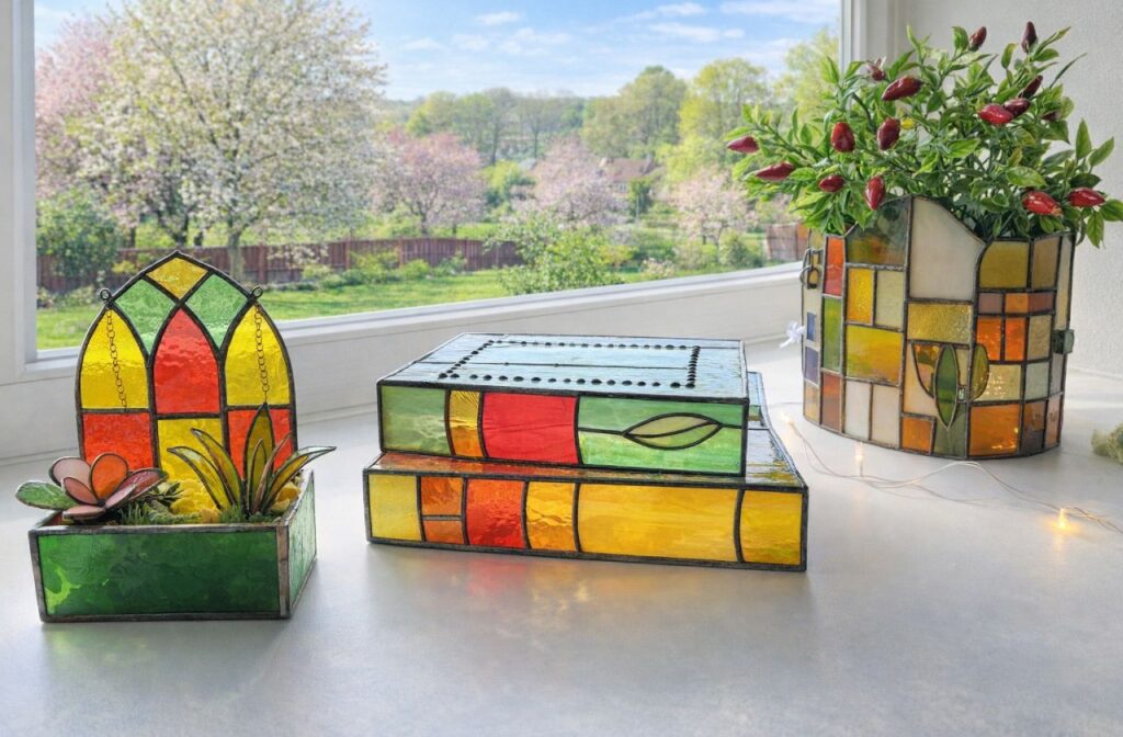 3D Stained Glass Books for beginners: Decoration for your interior