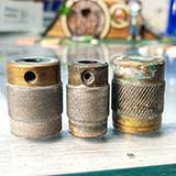 Diamond grinder bit grit types: standard, coarse, fine