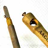 Custom-made glass cutter handle