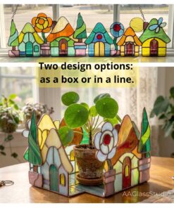 3D Magical House Flower Pot Decor