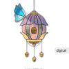 Magical Butterfly Lantern Pattern – Stunning Stained Glass Project - window decor