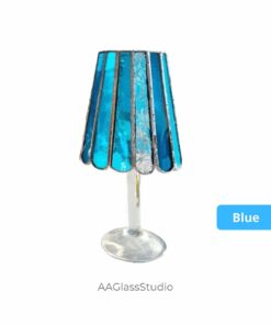 Wine Glass Shade Precut Stained Glass Kit - Image 6